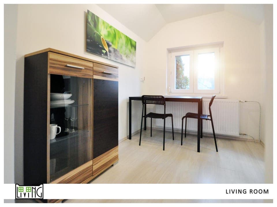 Living room, Seating area, Dining area