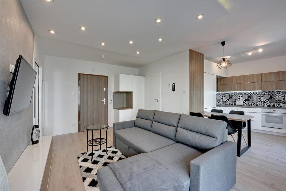 Living room, Seating area, Dining area, pet friendly