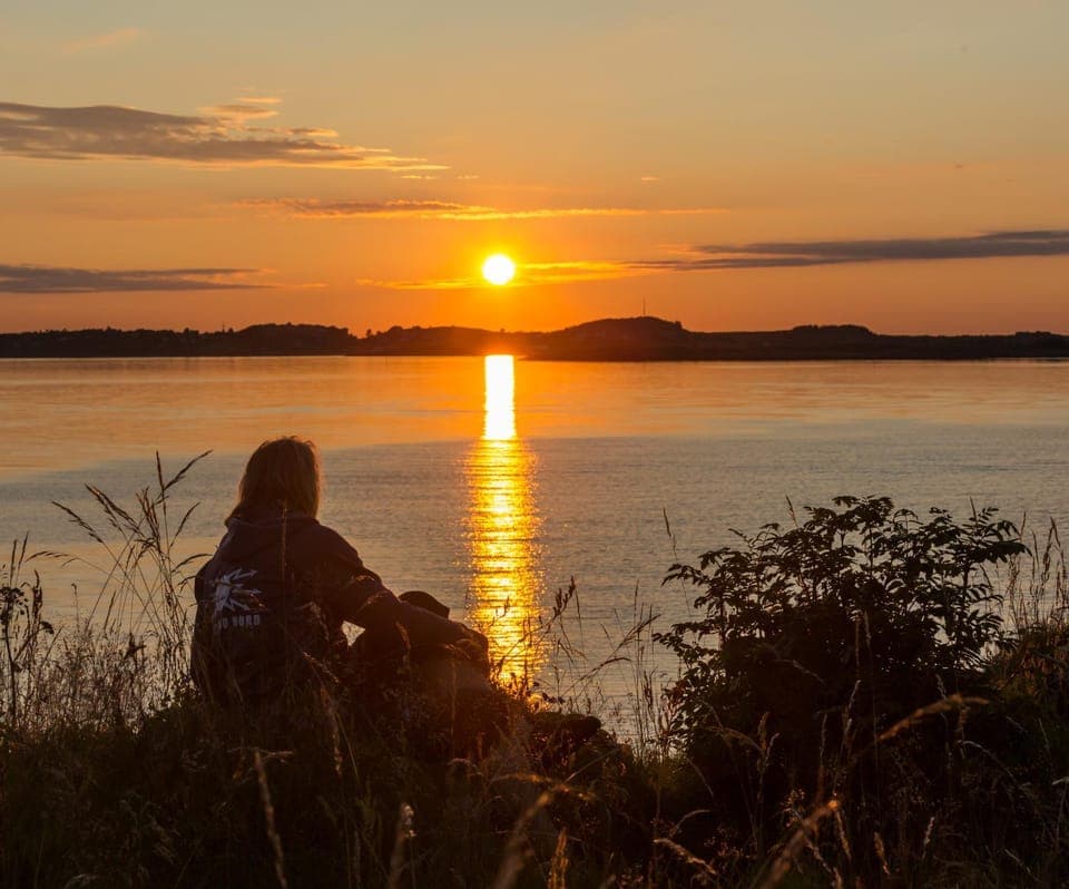 Natural landscape, Sunset