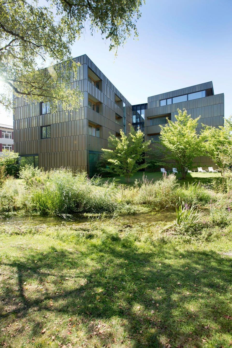 Property building, Garden