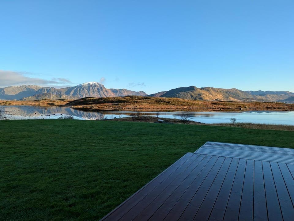 Natural landscape, Lake view
