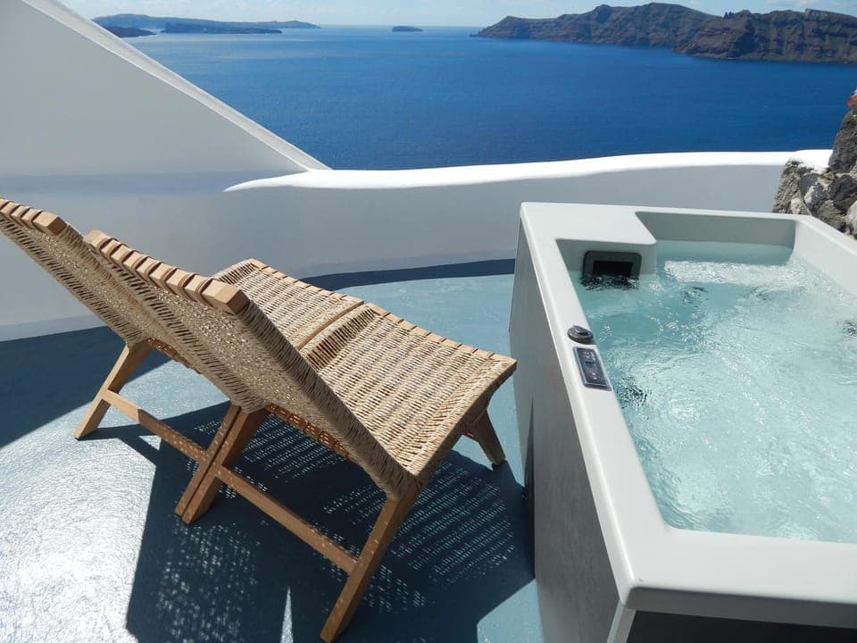 Hot Tub, View (from property/room), Balcony/Terrace