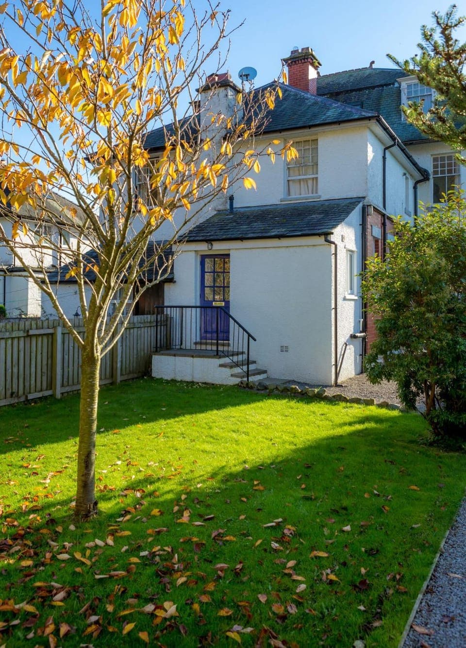 Property building, Garden