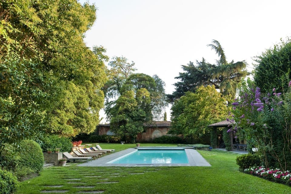 Garden, Pool view