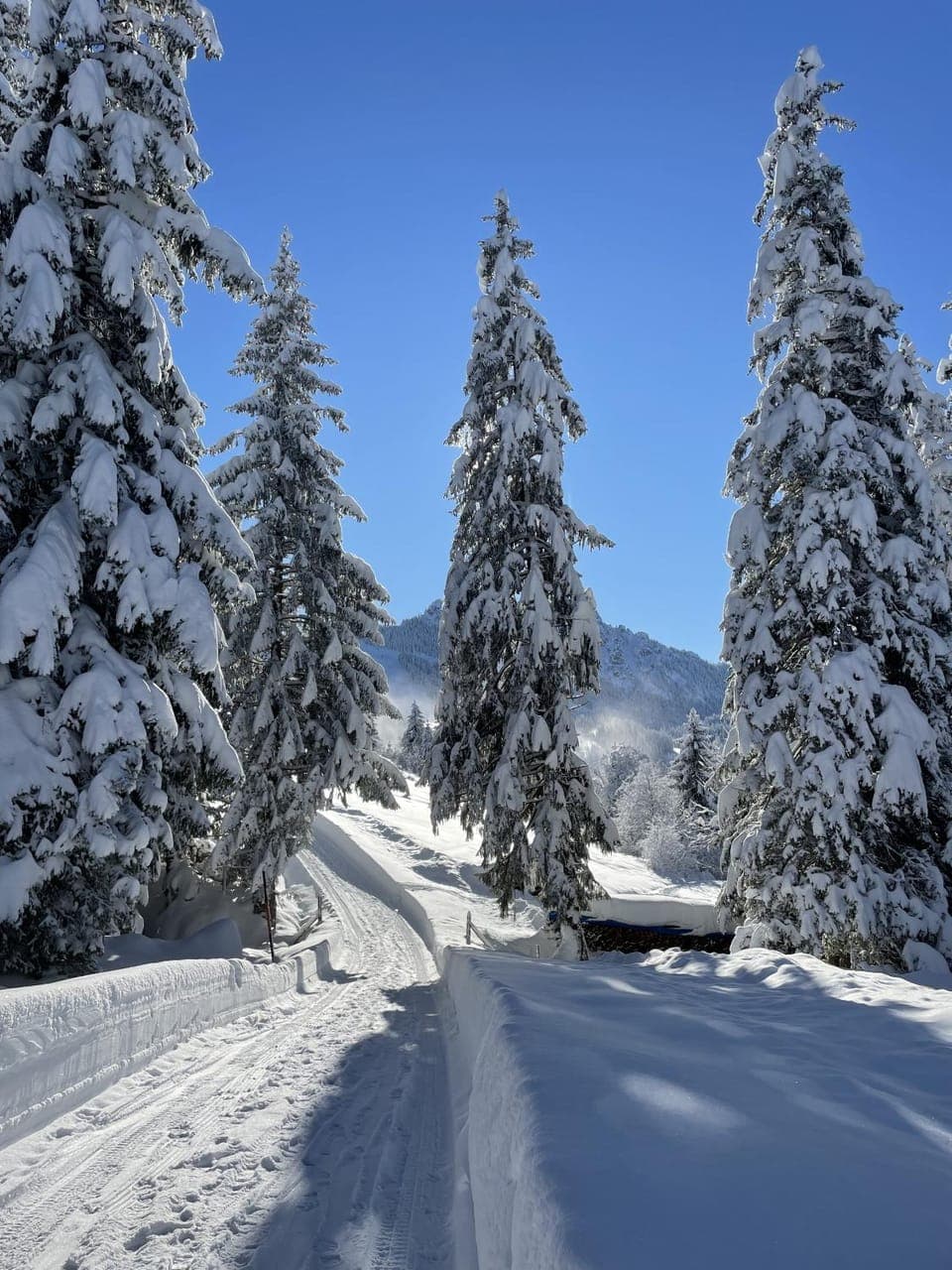 Nearby landmark, Day, Winter, Hiking, Mountain view