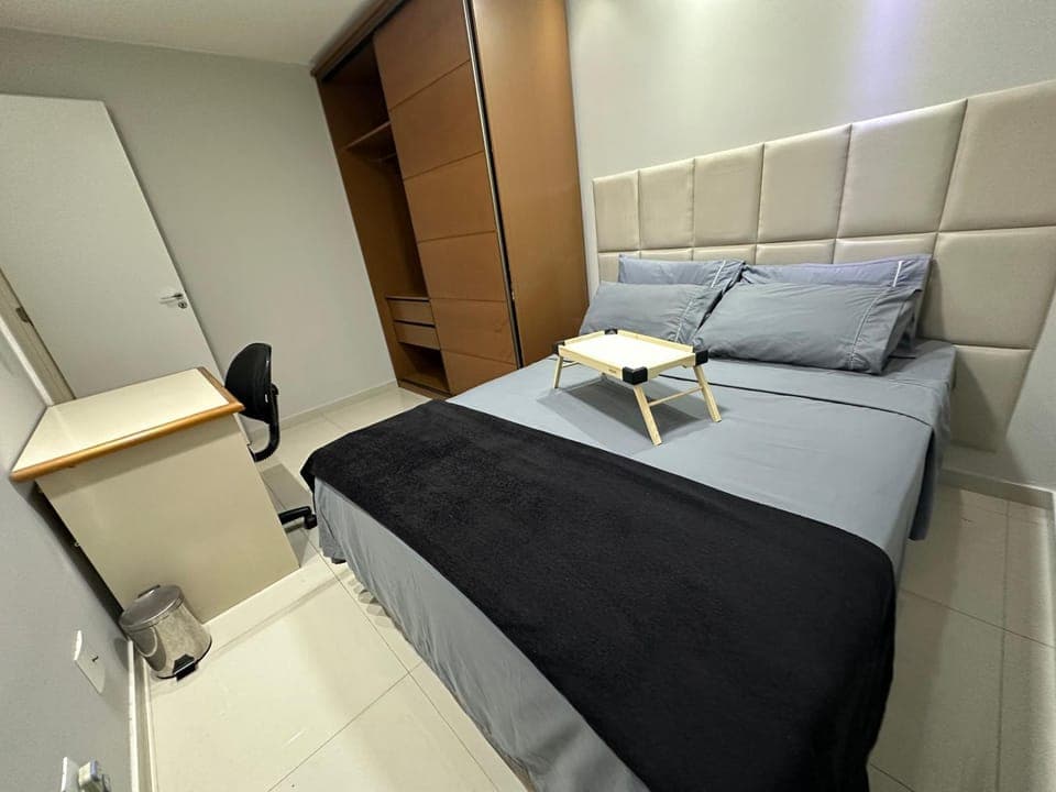 Bed, Photo of the whole room, Bedroom, wardrobe