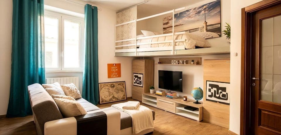 Communal lounge/ TV room, TV and multimedia, Living room, Seating area