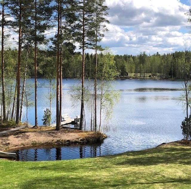 Spring, Lake view