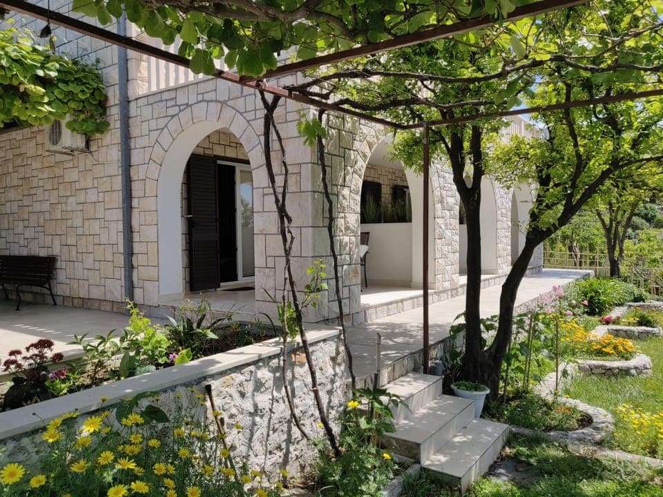 Natural landscape, Garden, Garden view