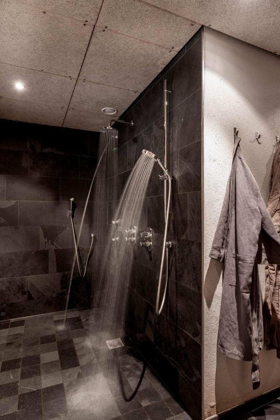 Shower, Sauna, Spa and wellness centre/facilities