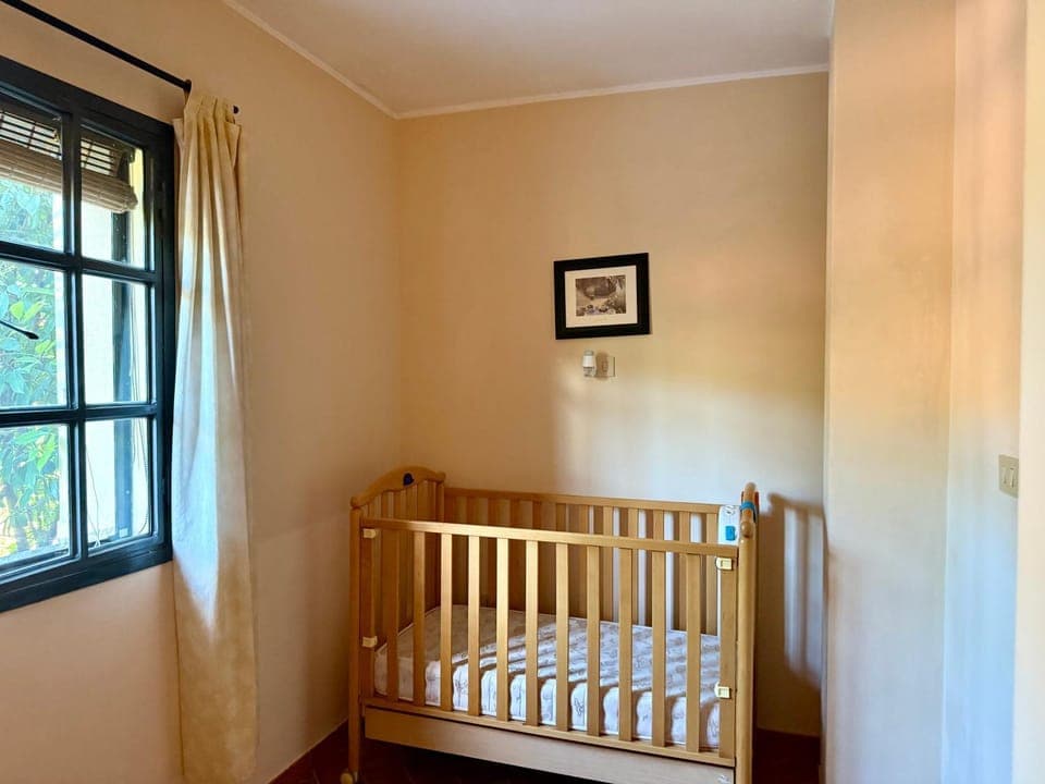 Bed, Photo of the whole room, Bedroom, cot