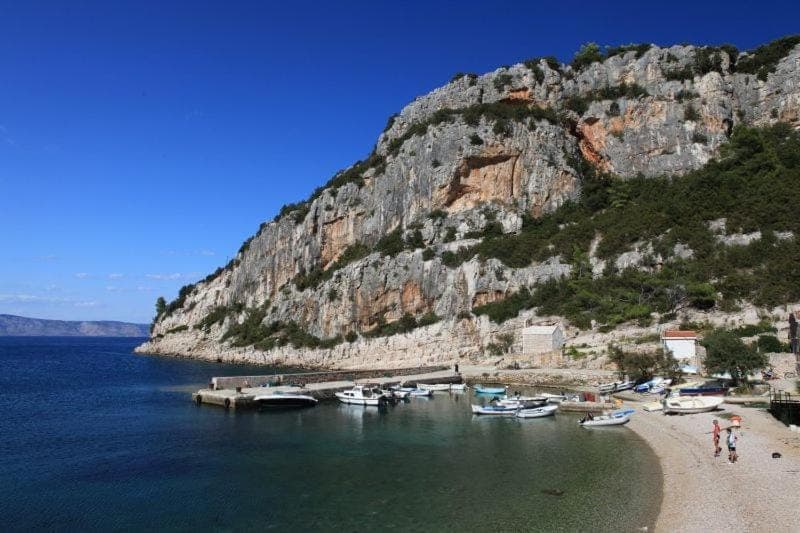Beach, Mountain view, Sea view