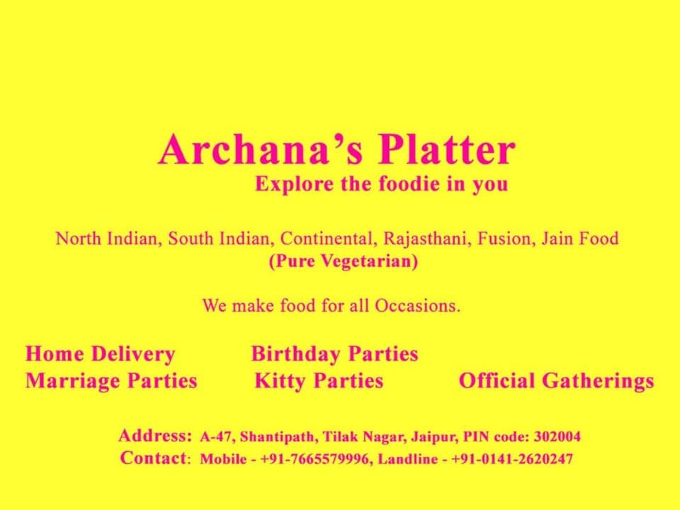 Restaurant/places to eat