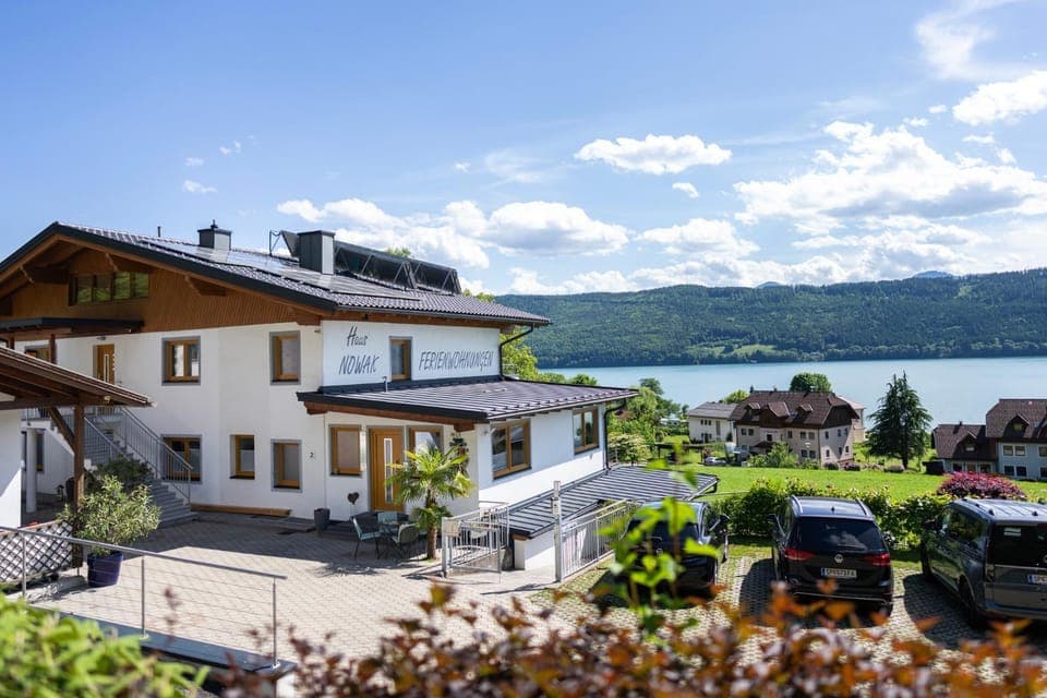 Property building, Lake view, Mountain view