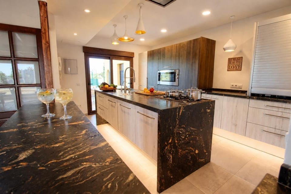 Dining area, kitchen, kitchen