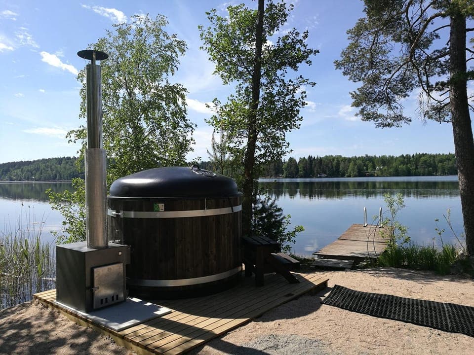 Antinkallio Lakeside Cape House in Finland