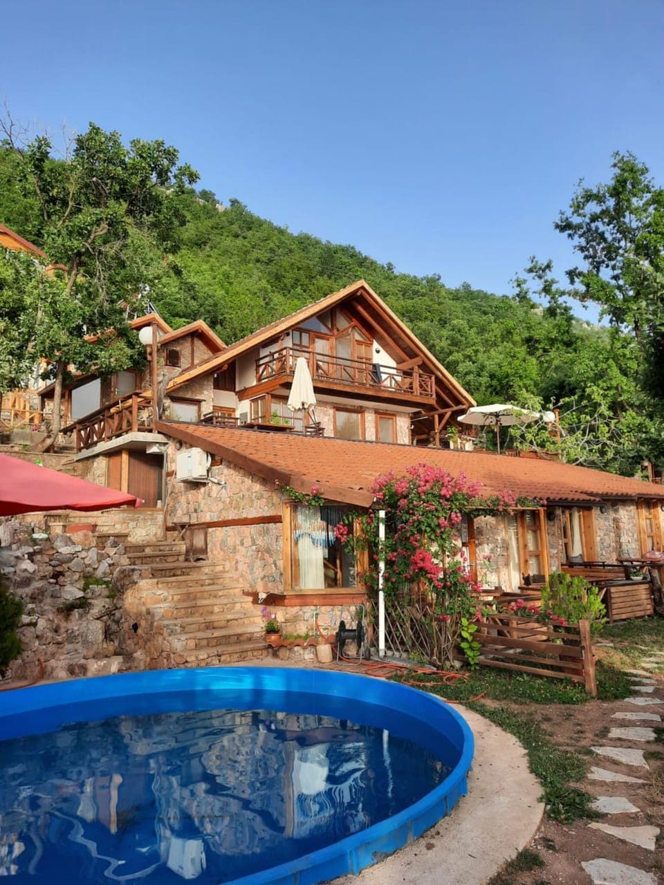 Day, Mountain view, Swimming pool