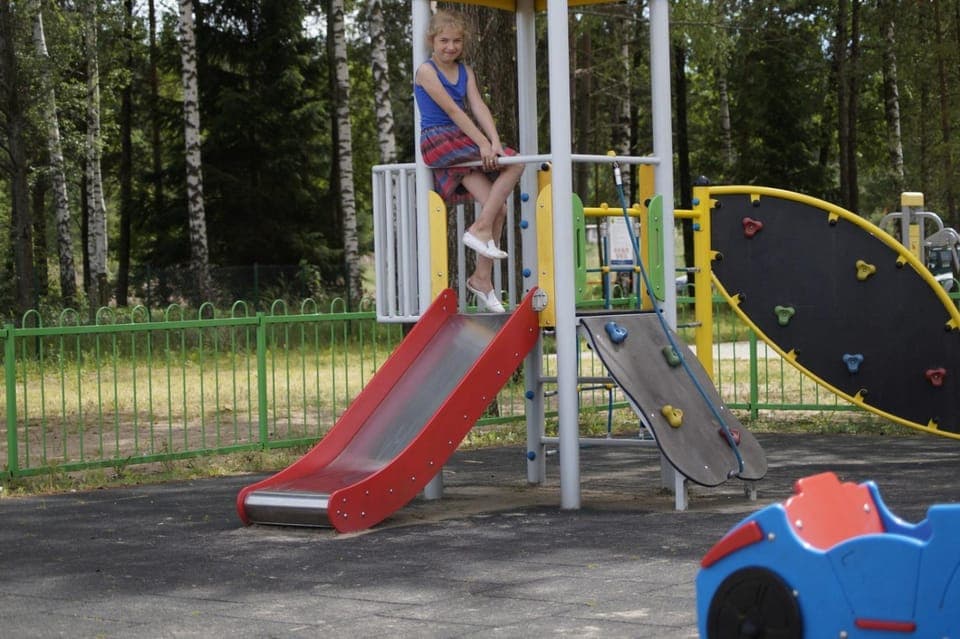 Children play ground, Beach
