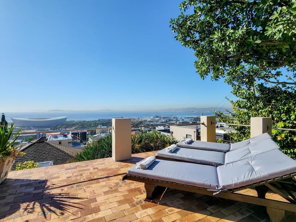 Patio, Day, Natural landscape, View (from property/room), Balcony/Terrace, Seating area, Mountain view, Sea view, Swimming pool