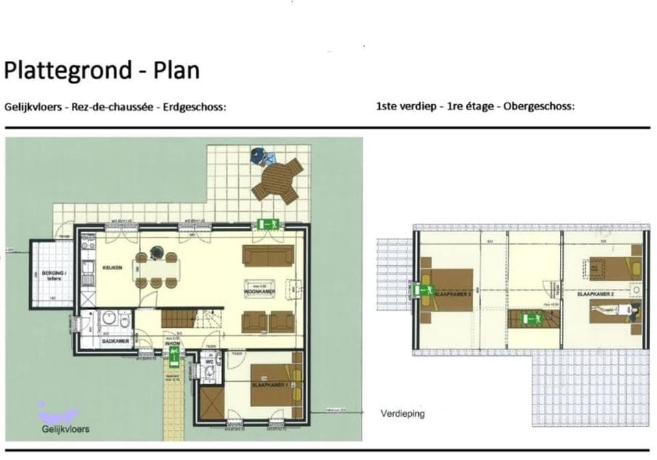 Floor plan, Text overlay