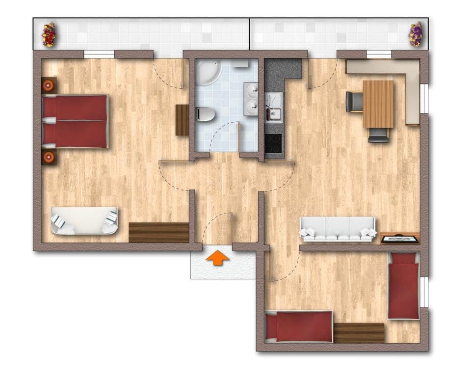 Photo of the whole room