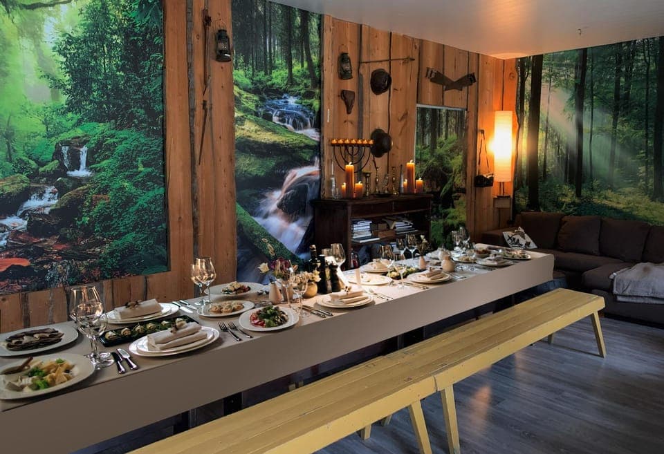 Property building, Dining area, Dinner