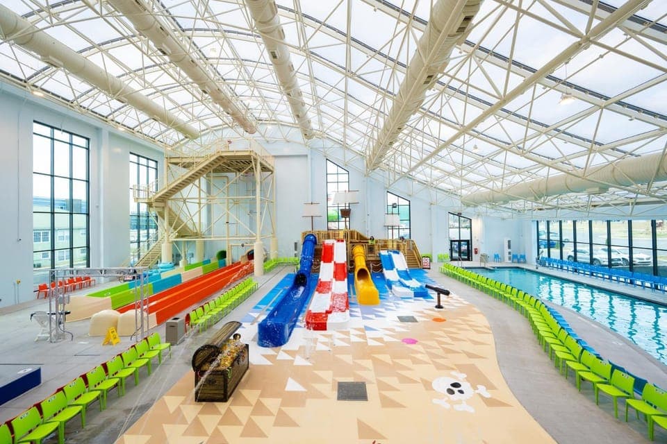 Aqua park, Swimming pool