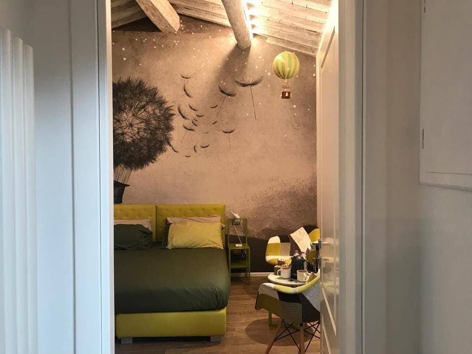 Photo of the whole room, Bedroom