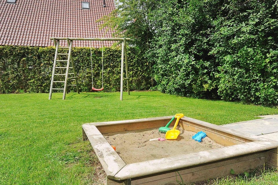 Property building, Spring, Day, Children play ground, Garden, Garden view