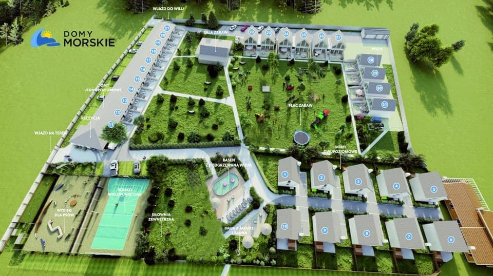 Property building, Neighbourhood, Bird's eye view, Location