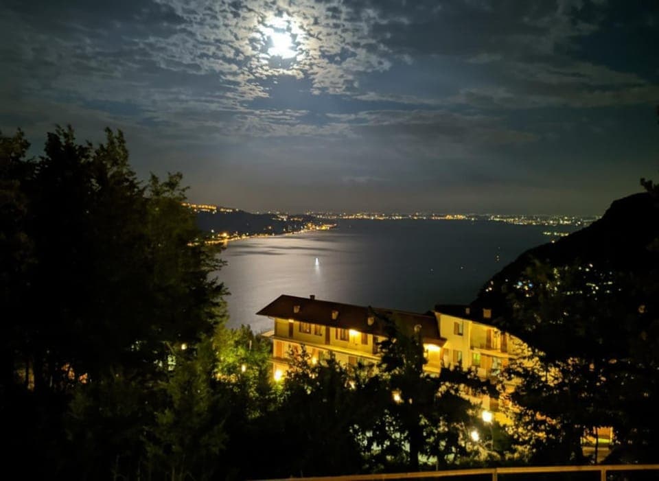 Nearby landmark, Night, Natural landscape, Garden, View (from property/room), City view, Garden view, Lake view