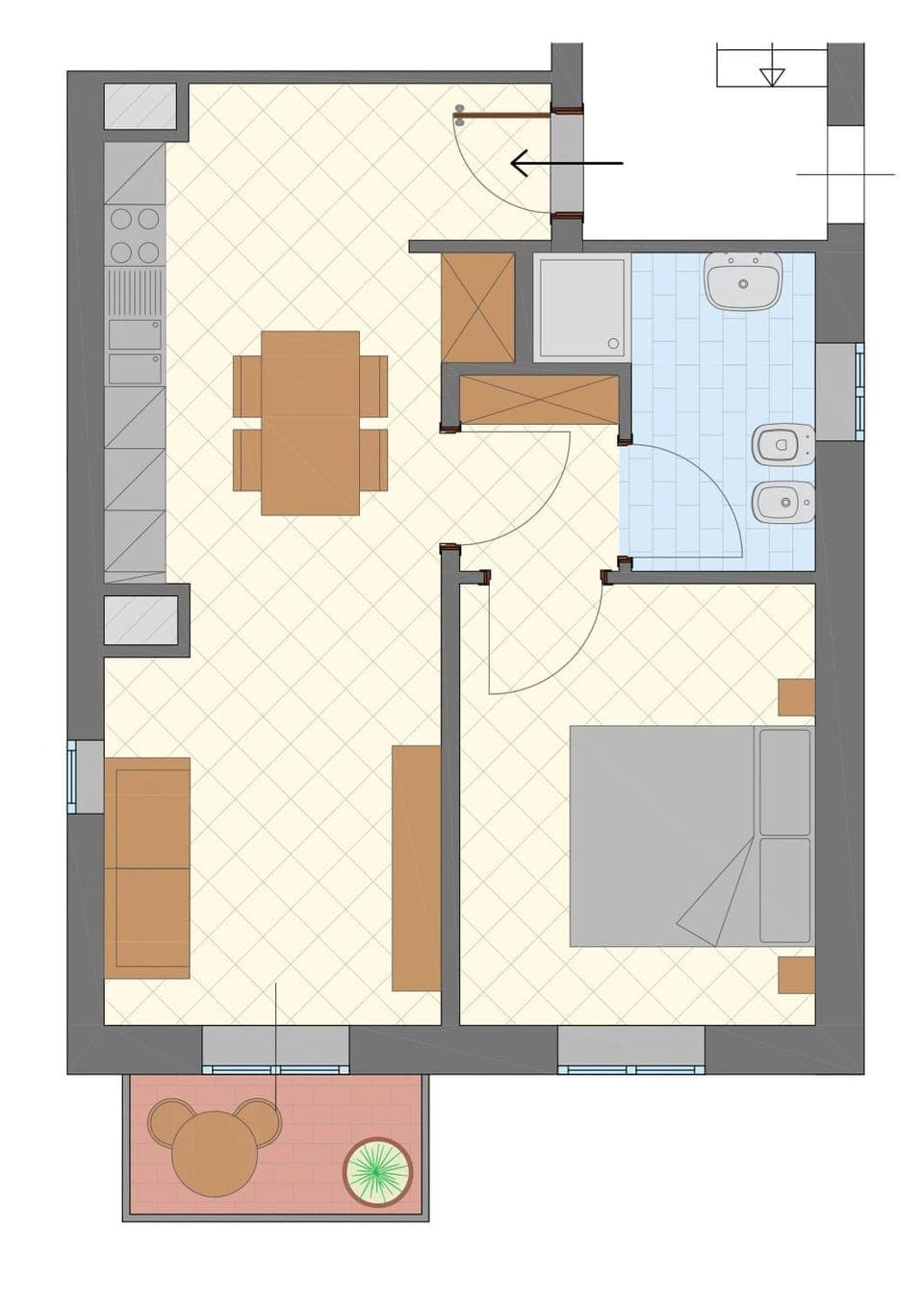 Photo of the whole room