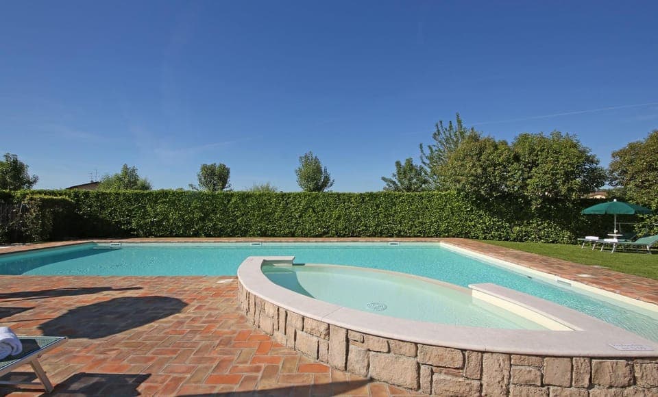 Garden, Pool view, Swimming pool, sunbed