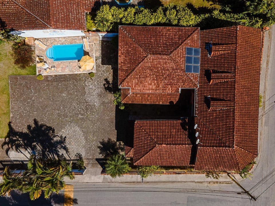 Property building, Day, Bird's eye view, Pool view, Swimming pool