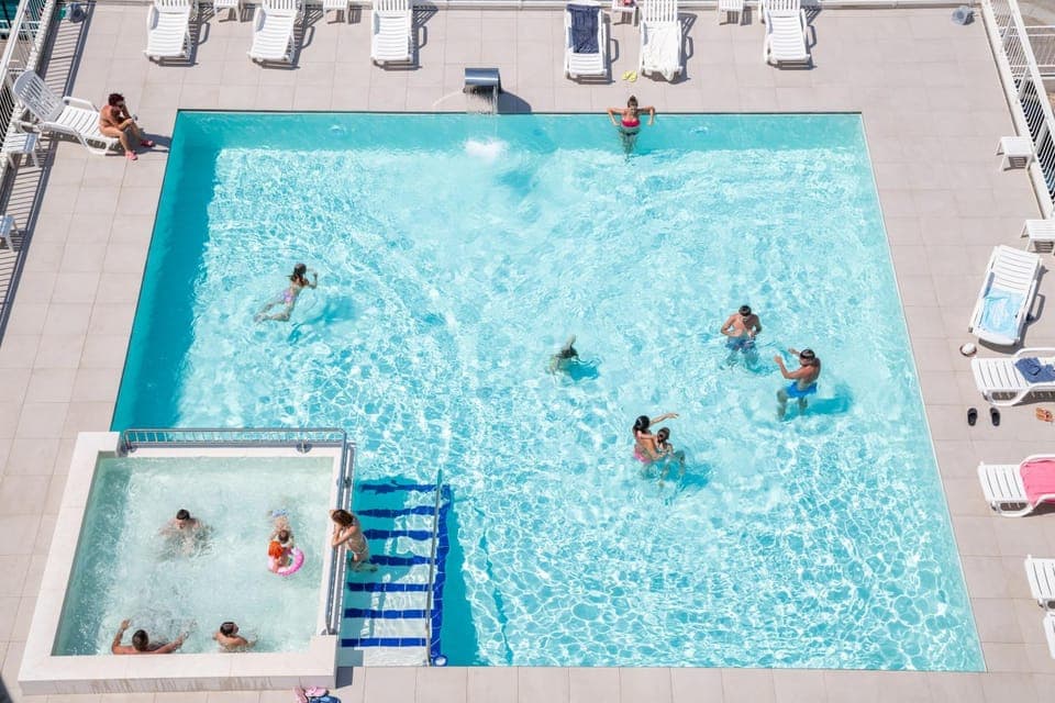 People, Swimming pool, children