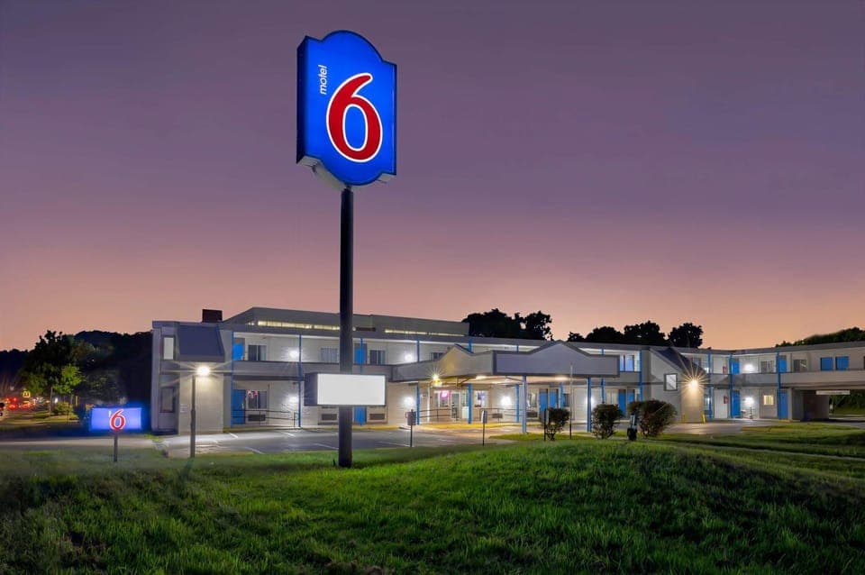 Property building, Night, Property logo or sign