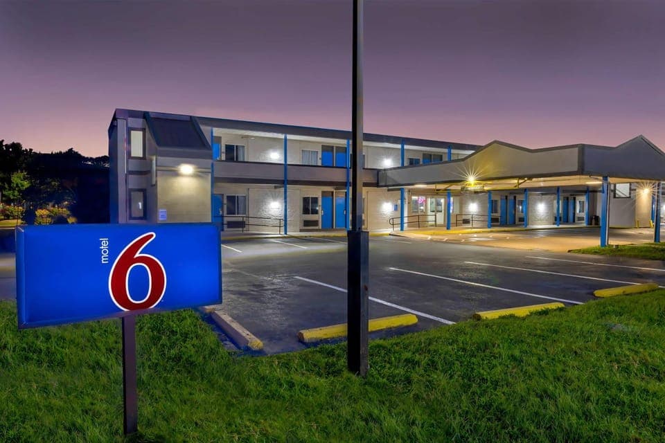 Property building, Night, Parking