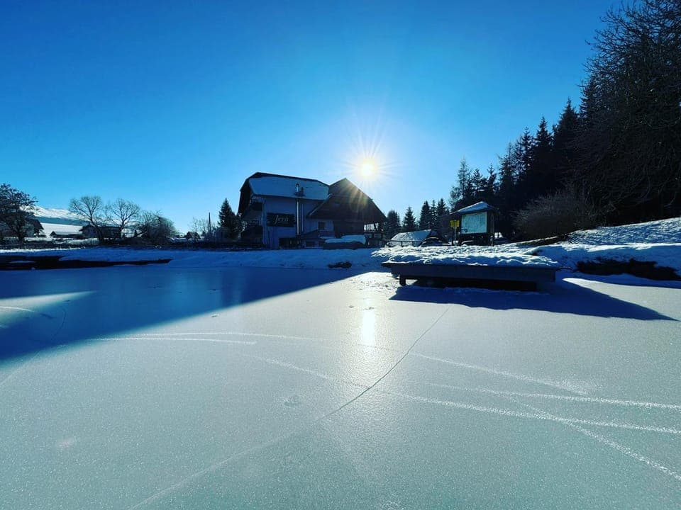 Day, Natural landscape, Winter