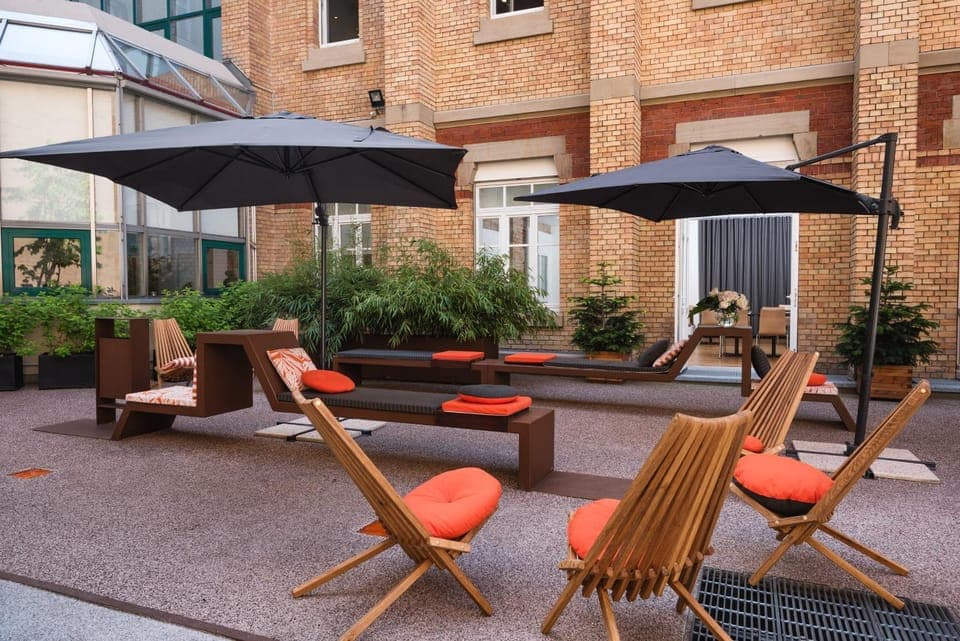 Spring, Night, Garden, On site