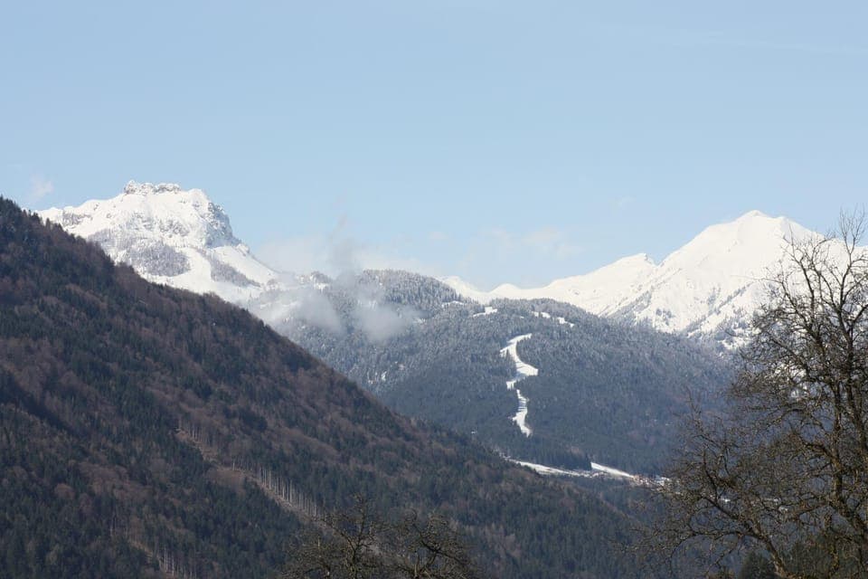 Spring, Natural landscape, Mountain view, Mountain view