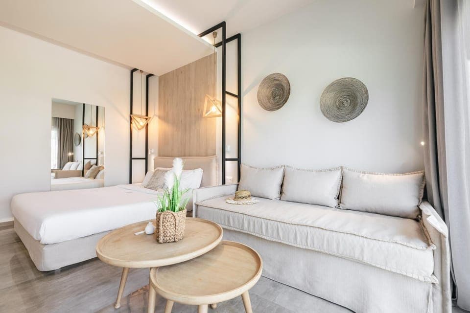 Living room, Seating area, Bedroom