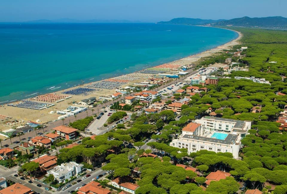 Day, Natural landscape, Bird's eye view, Beach, City view, Sea view