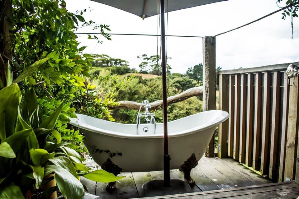Day, Natural landscape, Hot Tub, Garden view, Open Air Bath