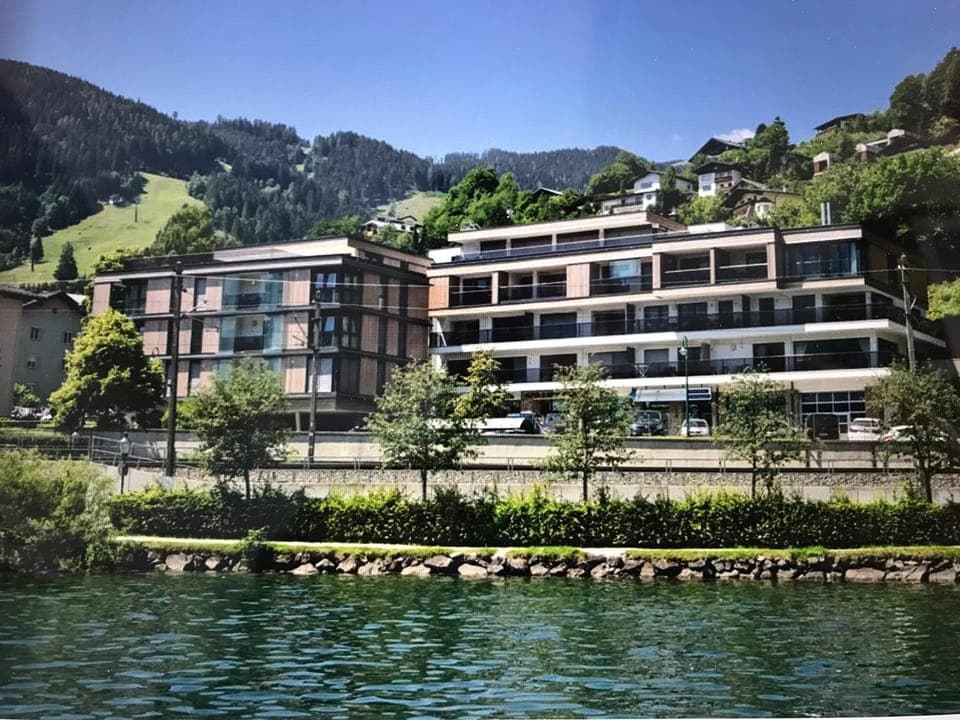 Property building, Facade/entrance, Mountain view