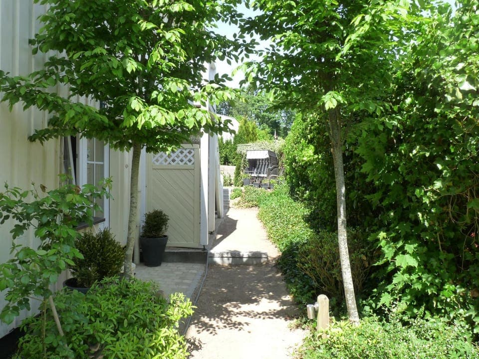 Property building, Garden view