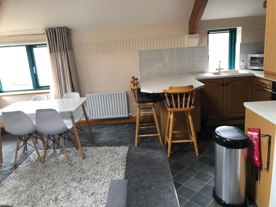 Kitchen or kitchenette, Dining area