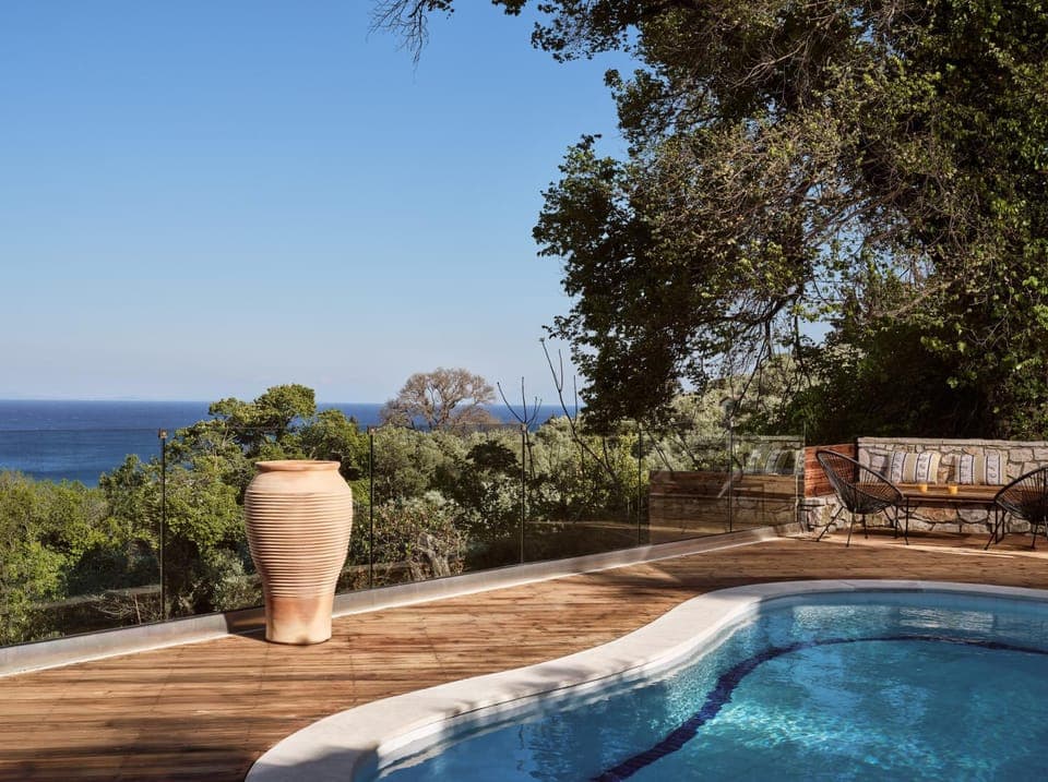 Day, Natural landscape, Sea view, Swimming pool