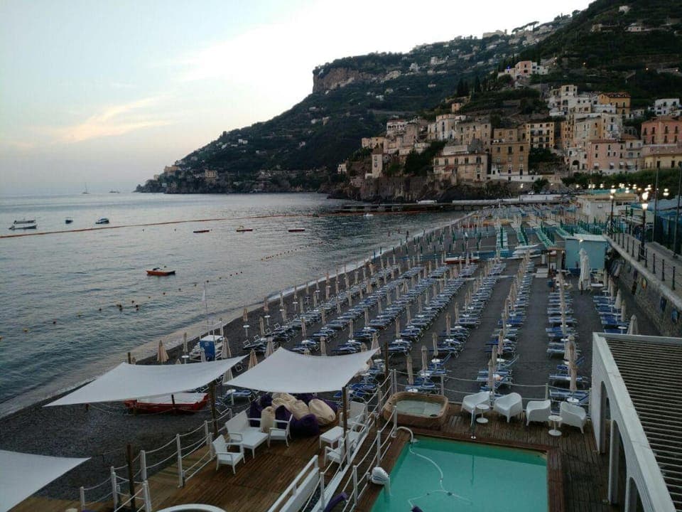 Beach, Aqua park, Entertainment