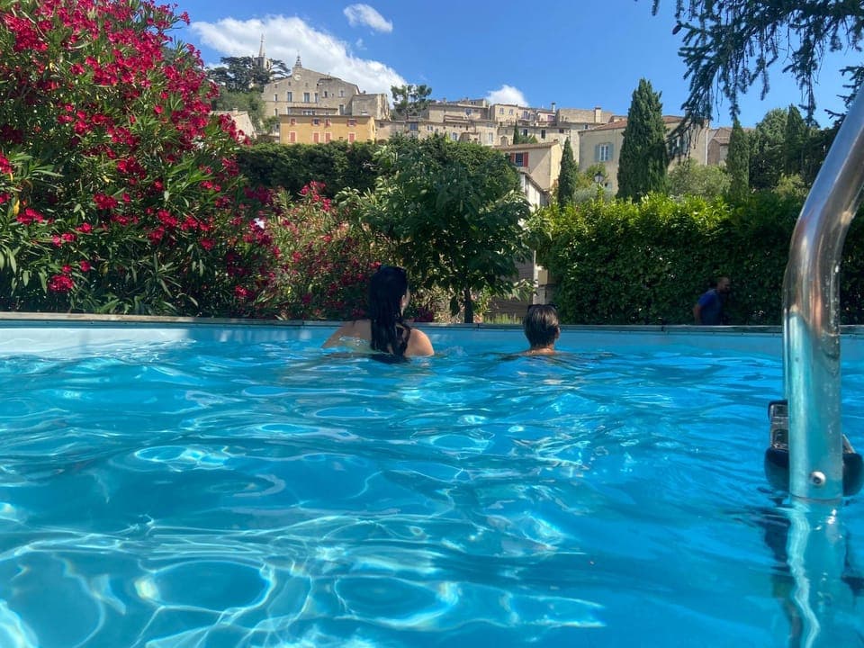 Natural landscape, Pool view, Swimming pool