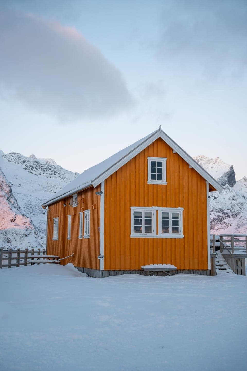Property building, Winter